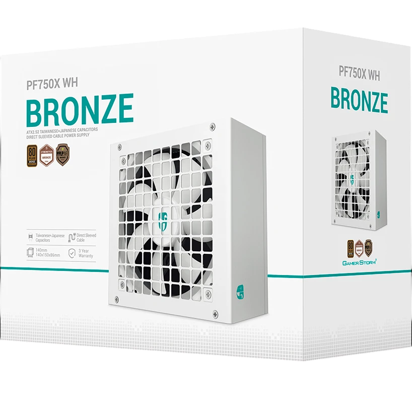 Блок питания 750W GamerStorm (DeepCool) PF750X White - PF750X WH - фото 9