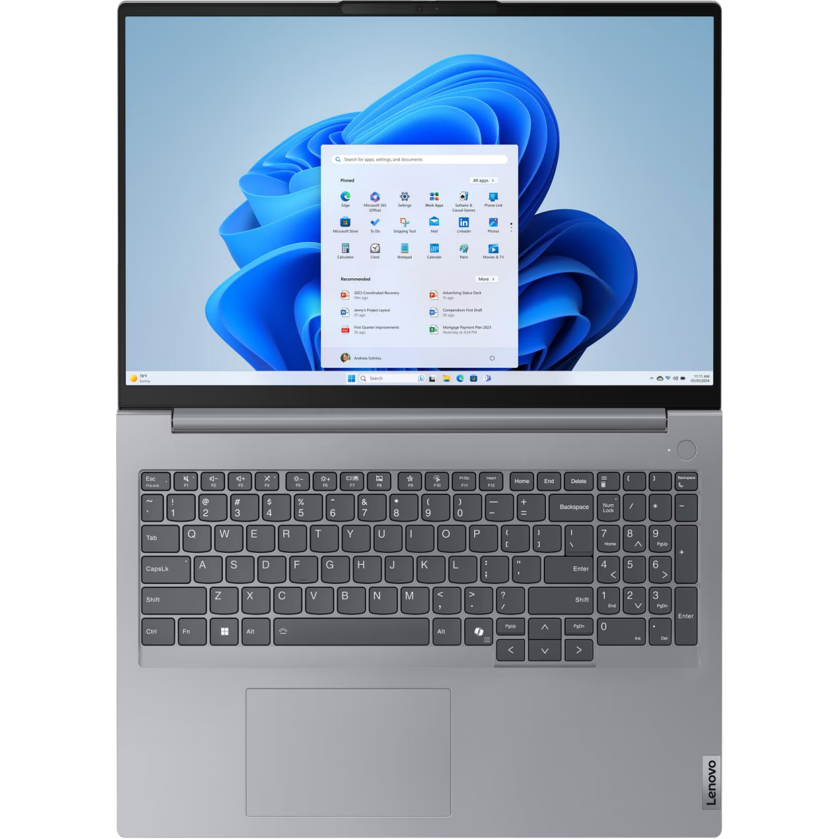 Ноутбук Lenovo ThinkBook 16 G7 ARP (21MW009VAK) - фото 4