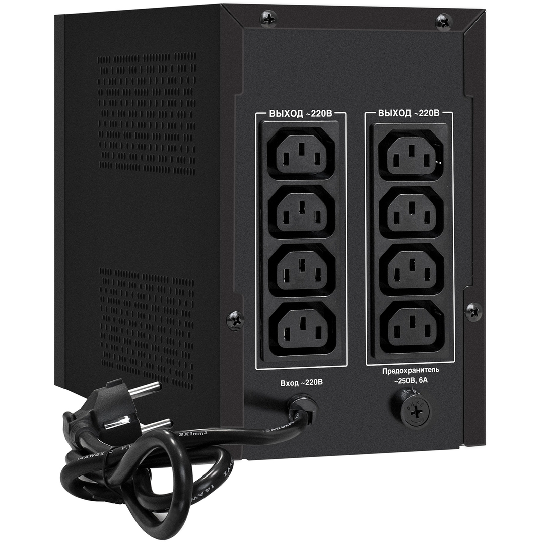 ИБП ExeGate SpecialPro UNB-1500.LED.AVR.8C13 - EP285497RUS - фото 2