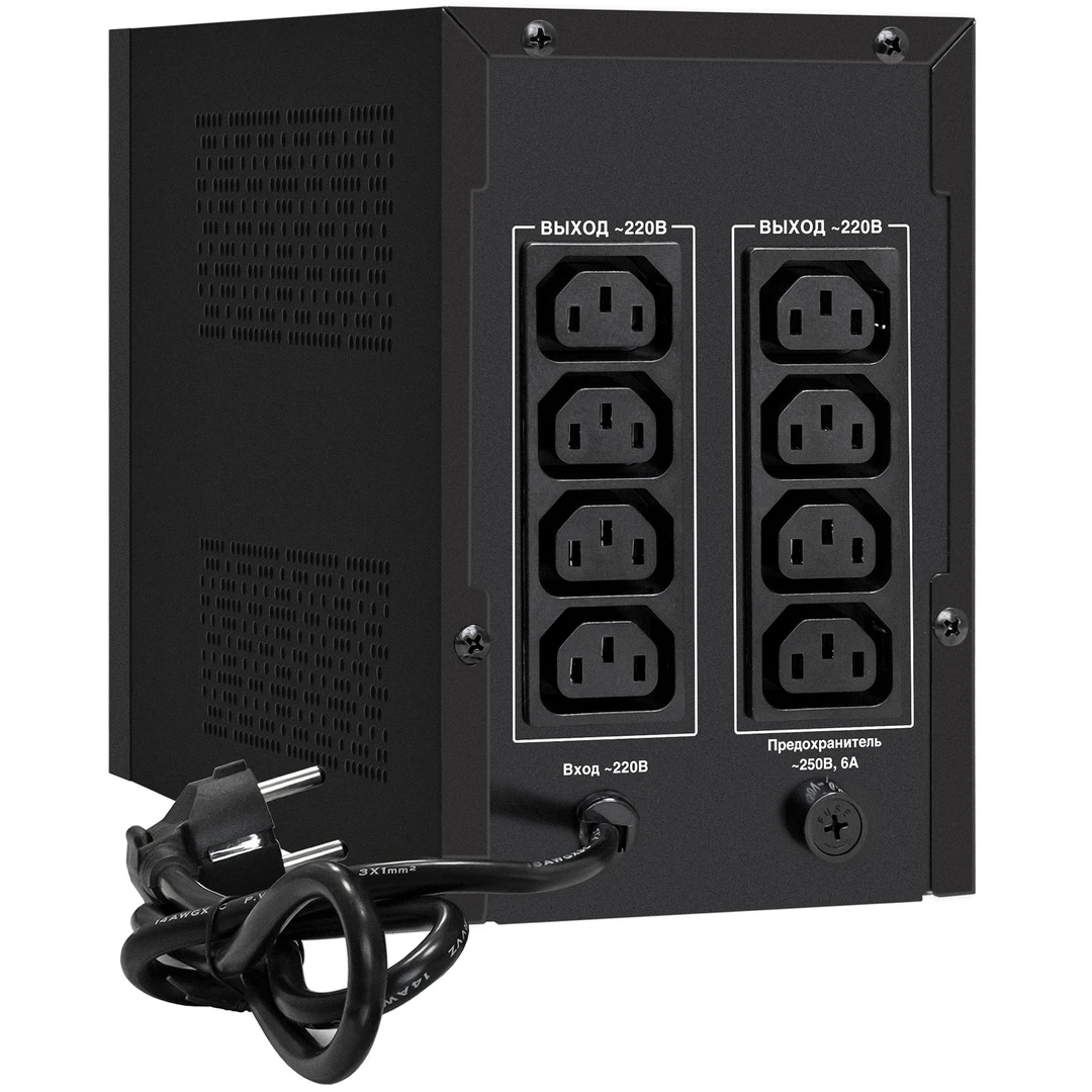 ИБП ExeGate SpecialPro UNB-1200.LED.AVR.8C13.USB - EP285488RUS - фото 2