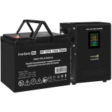 ИБП ExeGate FineSine SX-500.LCD.AVR.2SH + DT 1275 (75Ач) (EX296504RUS)