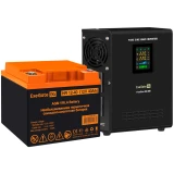ИБП ExeGate FineSine SX-500.LCD.AVR.2SH + HR 12-40 (40Ач) (EX296498RUS)
