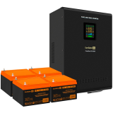 ИБП ExeGate FineSine SX-5000.LCD.AVR.2SH.T + 4x HRL 12-26 (26Ач) (EX296655RUS)