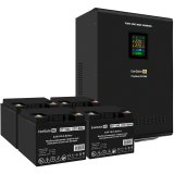 ИБП ExeGate FineSine SX-7000.LCD.AVR.2SH.T + 4x DT 1240 (40Ач) (EX296681RUS)