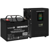 ИБП ExeGate FineSine SX-800.LCD.AVR.2SH + DT 1233 (33Ач) (EX296518RUS)