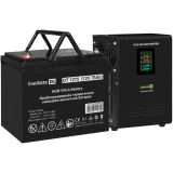 ИБП ExeGate FineSine SX-800.LCD.AVR.2SH + DT 1275 (75Ач) (EX296527RUS)