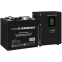 ИБП ExeGate FineSine SX-800.LCD.AVR.2SH + DTM 1255 (55Ач) - EX296523RUS