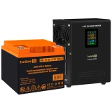 ИБП ExeGate FineSine SX-800.LCD.AVR.2SH + HR 12-40 (40Ач) (EX296521RUS)