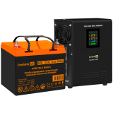 ИБП ExeGate FineSine SX-800.LCD.AVR.2SH + HRL 12-33 (33Ач) (EX296519RUS)