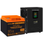 ИБП ExeGate FineSine SX-800.LCD.AVR.2SH + HRL 12-45 (45Ач) - EX296522RUS