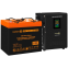 ИБП ExeGate FineSine SX-800.LCD.AVR.2SH + HRL 12-55 (55Ач) - EX296524RUS