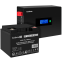 ИБП ExeGate IdealSine SR-1000.LCD.2SH + DT 1240 (40Ач) - EX297407RUS