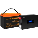 ИБП ExeGate IdealSine SR-1000.LCD.2SH + HRL 12-100 (100Ач) (EX297419RUS)