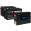ИБП ExeGate IdealSine SR-1500.LCD.2SH + 2xDT 1265 (65Ач) - EX297435RUS