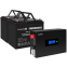 ИБП ExeGate IdealSine SR-1500.LCD.2SH + 2xDT 1275 (75Ач) - EX297437RUS