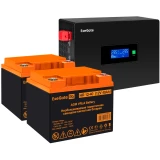 ИБП ExeGate IdealSine SR-1500.LCD.2SH + 2xHR 12-40 (40Ач) (EX297431RUS)