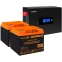 ИБП ExeGate IdealSine SR-1500.LCD.2SH + 2xHR 12-40 (40Ач) - EX297431RUS