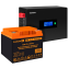 ИБП ExeGate IdealSine SR-600.LCD.2SH + HRL 12-45 (45Ач) - EX297386RUS