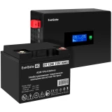 ИБП ExeGate IdealSine SR-600.LCD.2SH + DT 1240 (40Ач) (EX297384RUS)