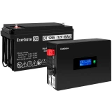ИБП ExeGate IdealSine SR-600.LCD.2SH + DT 1265 (65Ач) (EX297389RUS)