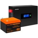 ИБП ExeGate IdealSine SR-600.LCD.2SH + HRL 12-26 (26Ач) (EX297381RUS)