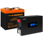 ИБП ExeGate IdealSine SR-600.LCD.2SH + HRL 12-55 (55Ач) - EX297387RUS