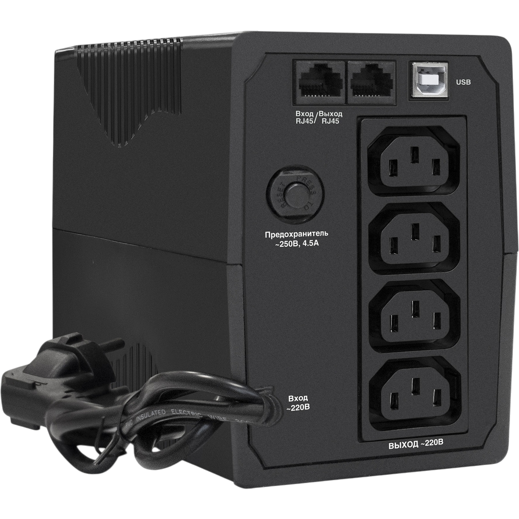 ИБП ExeGate SpecialPro Smart LLB-600 LCD (C13,RJ,USB) - EP285579RUS - фото 3
