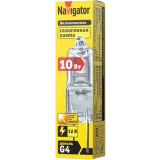 Галогенная лампочка Navigator 94209 (10 Вт, GU4)