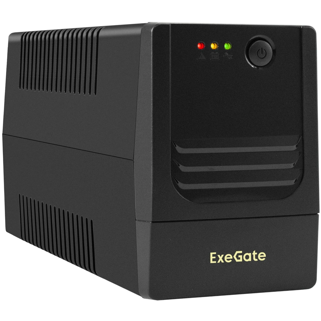 ИБП ExeGate Power NB-600.LED.AVR.2SH.USB - EX299754RUS