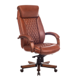 Офисное кресло Бюрократ T-9924 Walnut Brown (T-9924WALNUT/CHOK)