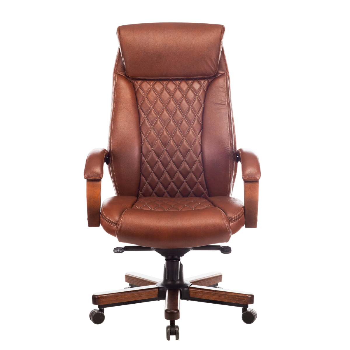 Офисное кресло Бюрократ T-9924 Walnut Brown - T-9924WALNUT/CHOK - фото 2