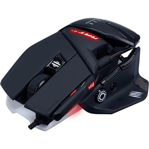 Мышь Mad Catz R.A.T.4+ Black - MR03MCINBL000-0 - фото 2