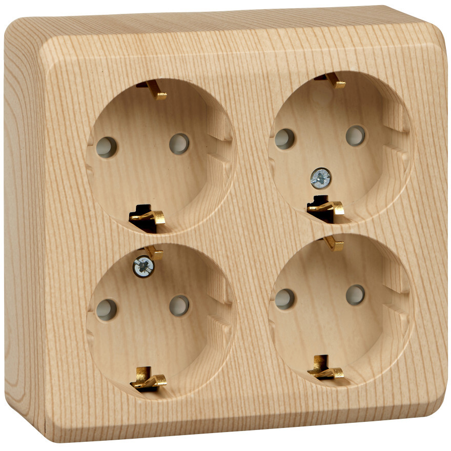 Электрическая розетка Systeme Electric Этюд PA16-208D