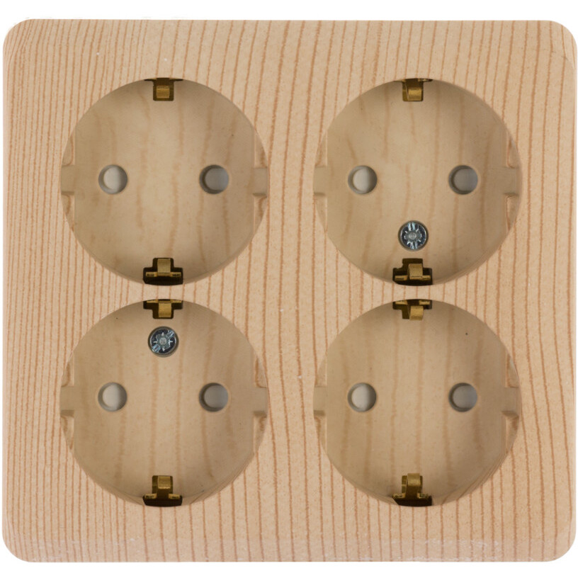 Электрическая розетка Systeme Electric Этюд PA16-208D - фото 2