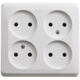 Электрическая розетка Systeme Electric Этюд PA16-205B