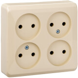 Электрическая розетка Systeme Electric Этюд PA16-205K