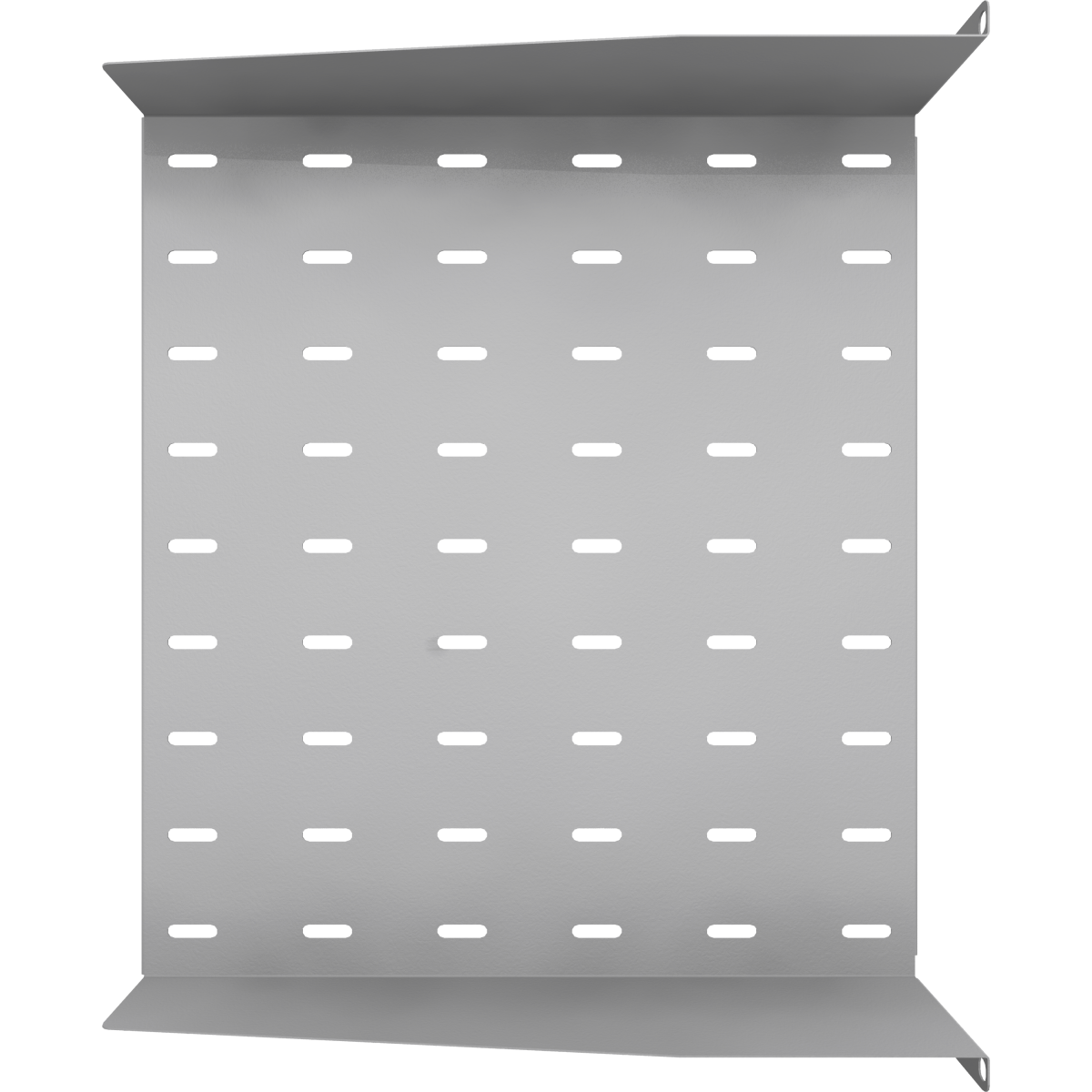 Полка для шкафа/стойки NETLAN EC-SHFR-2U-400-GY - фото 2
