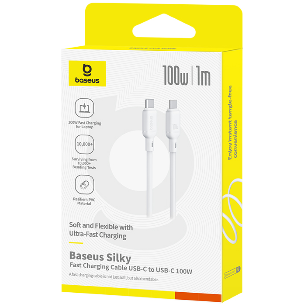 Кабель USB Type-C - USB Type-C, 1м, Baseus P10377704213-00 - фото 5