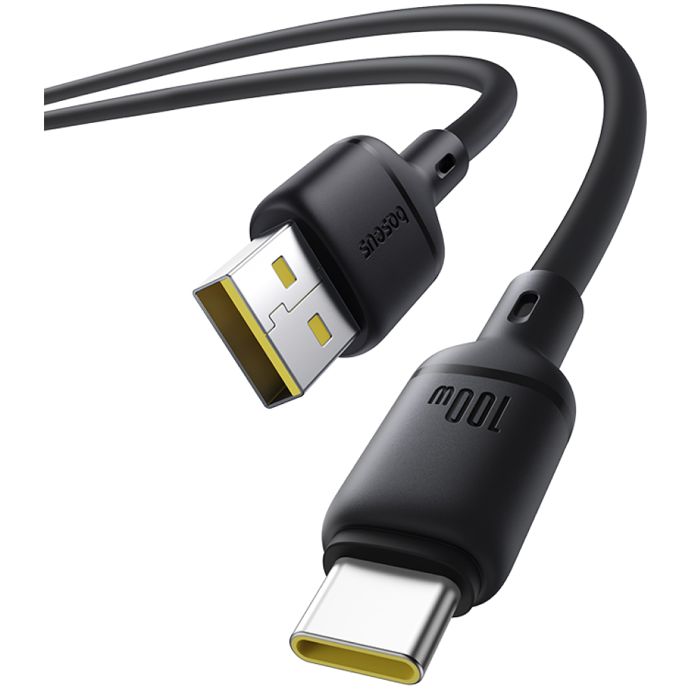 Кабель USB - USB Type-C, 1м, Baseus CB000113 Black - P10377703113-00 - фото 2