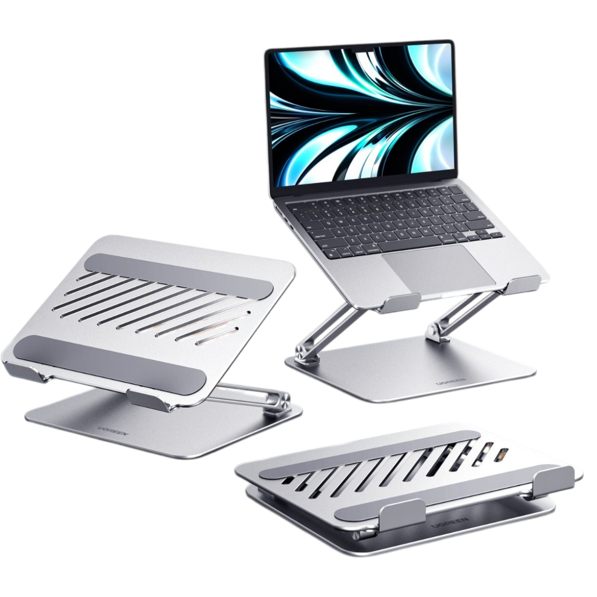 Охлаждающая подставка для ноутбука UGREEN Laptop Stand Aluminum Alloy (LP966) - 95187 - фото 2