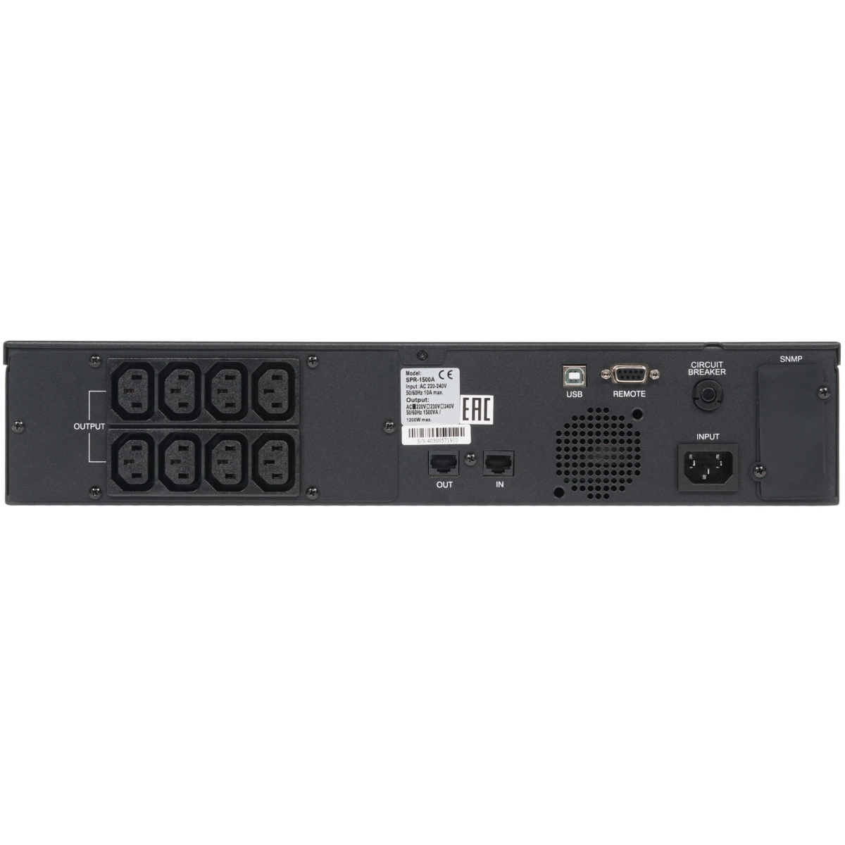 ИБП Powercom Smart King Pro+ SPR-1500 LCD - фото 3