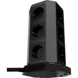 Сетевой фильтр AGNI TP-VD5U9E-C-3m-Black