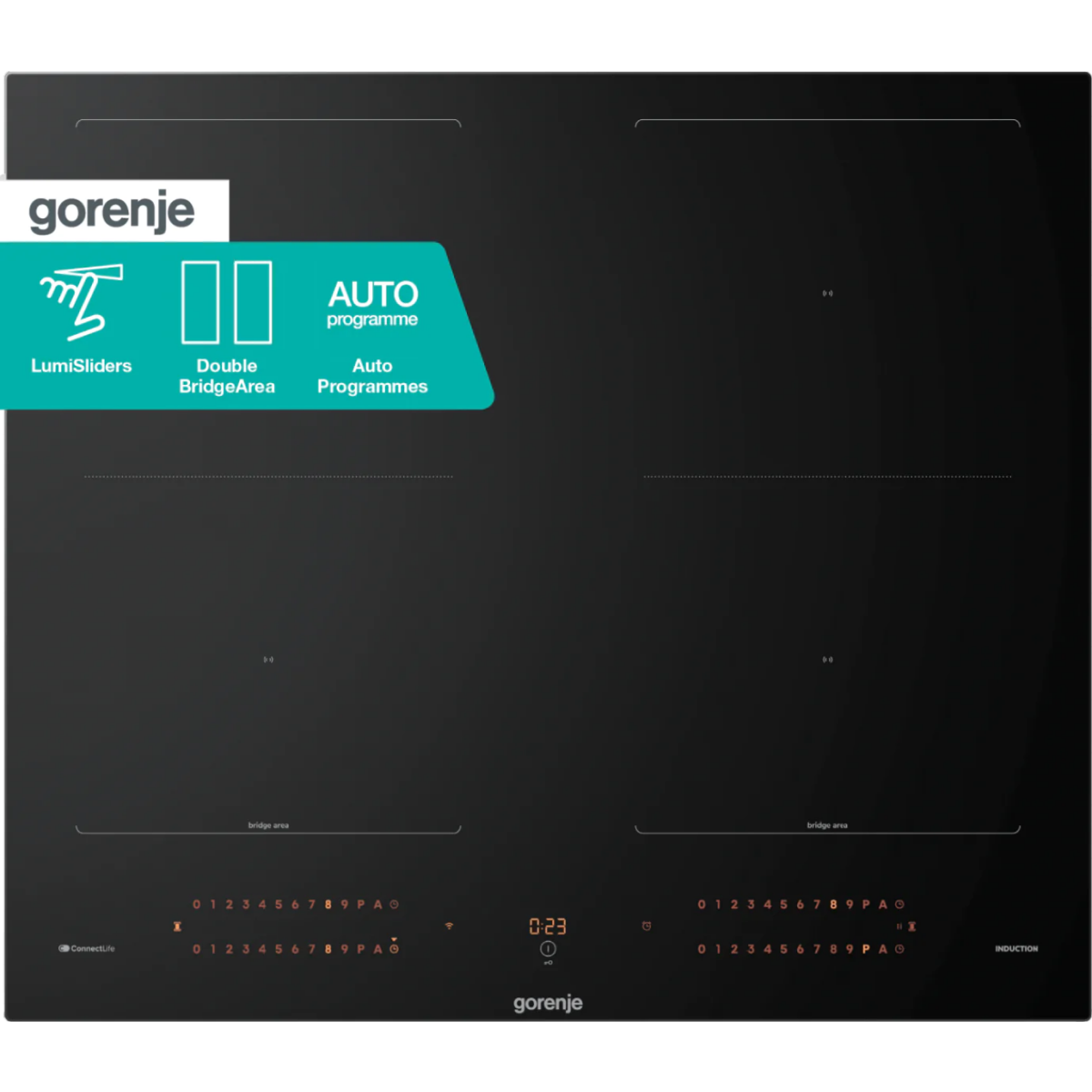 Индукционная варочная панель Gorenje GI6443BSCWF