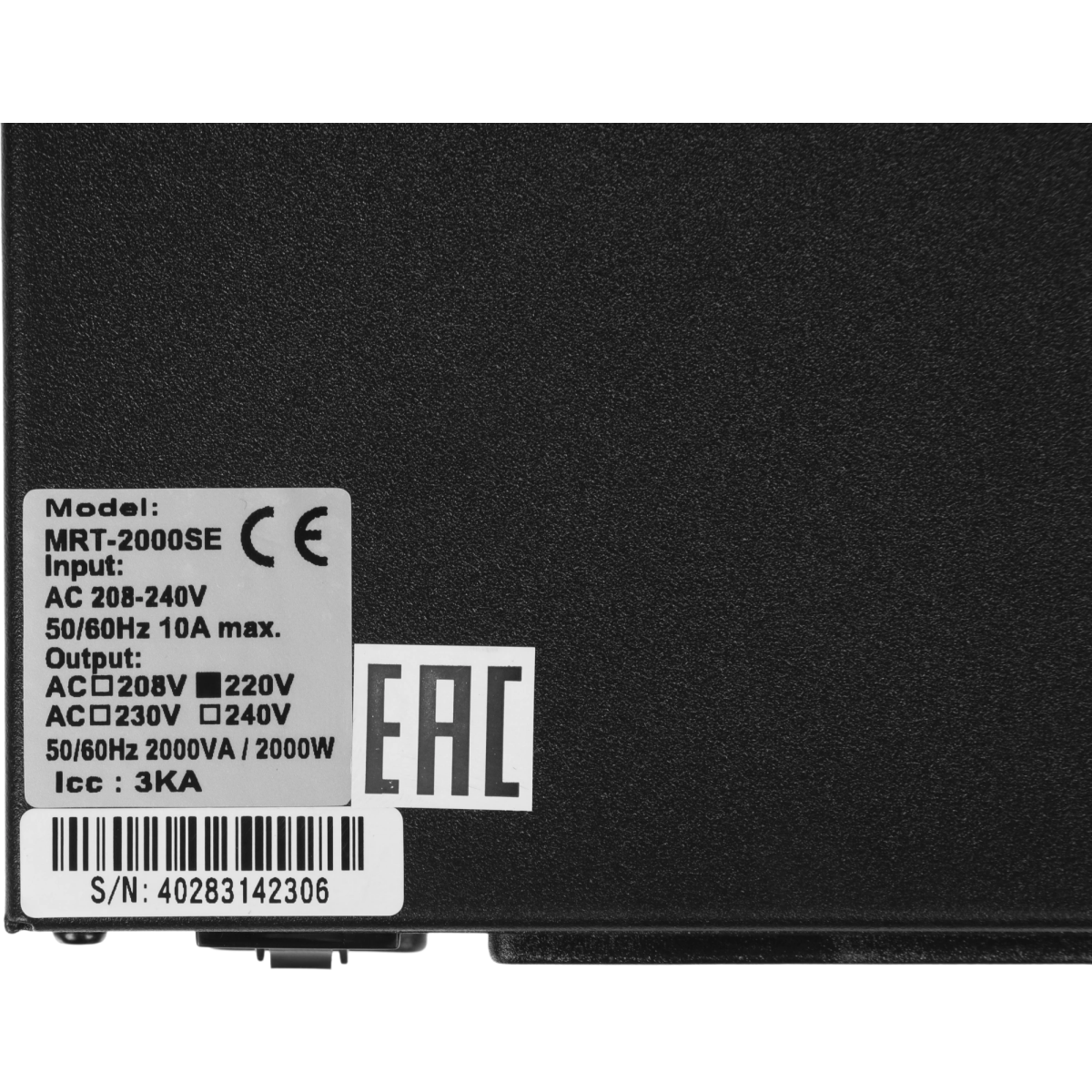 ИБП Powercom Macan MRT-2000 SE - MRT-2000SE - фото 8