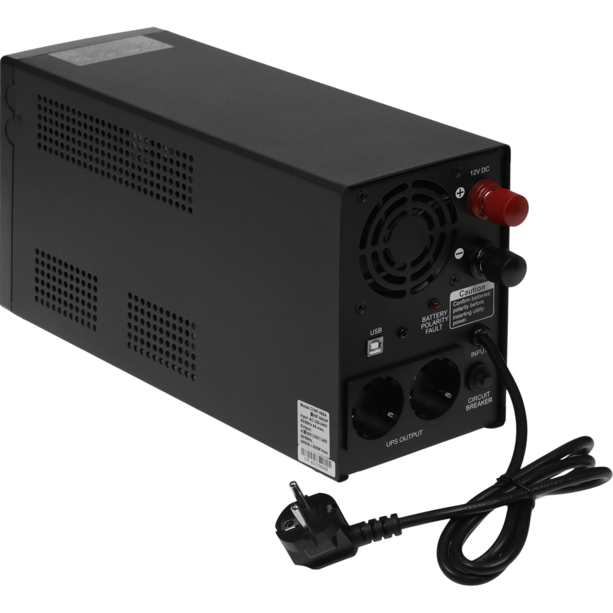ИБП Powercom Infinity INF-500 (без аккумуляторов) - фото 4