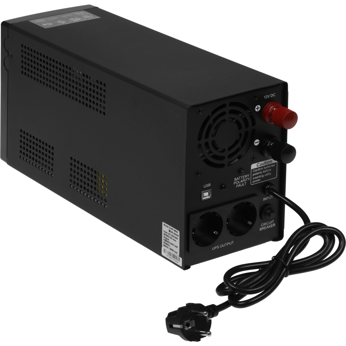 ИБП Powercom Infinity INF-800 (без аккумуляторов) - фото 6