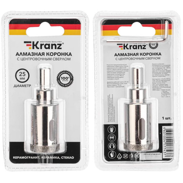 Коронка KRANZ KR-92-0008 - фото 6