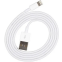 Кабель USB - Lightning, 1м, Zibelino ZDAP-U-L-2.4A-WHT