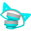 Гарнитура Edifier G5BT Cat Turquoise - фото 4