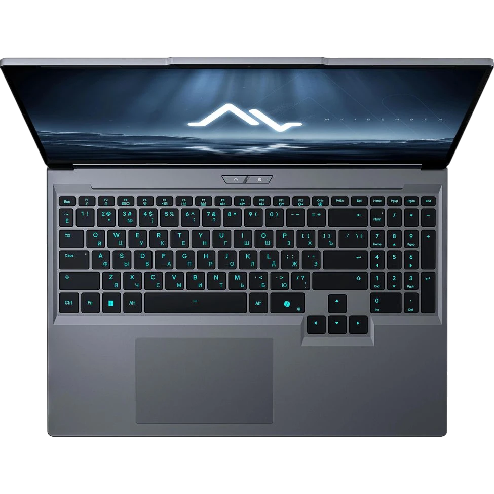 Ноутбук Maibenben Typhoon X16C-R72555 (0F44LG4E10) - X16C-R725550F44LG4E10 - фото 2
